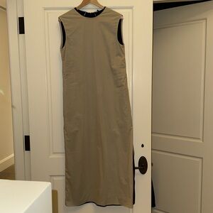 The Row Tan Midi Dress